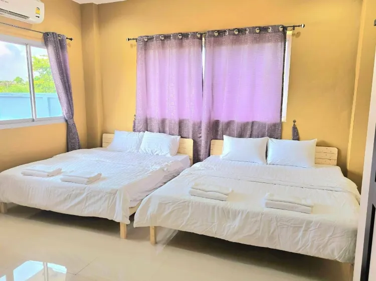 ห้องพรีเมี่ยมพักได้ 4 คน, ปลอดบุหรี่, วิวเมือง