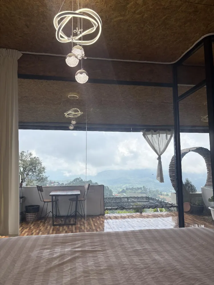 บ้านพักพร้อมวิวภูเขา