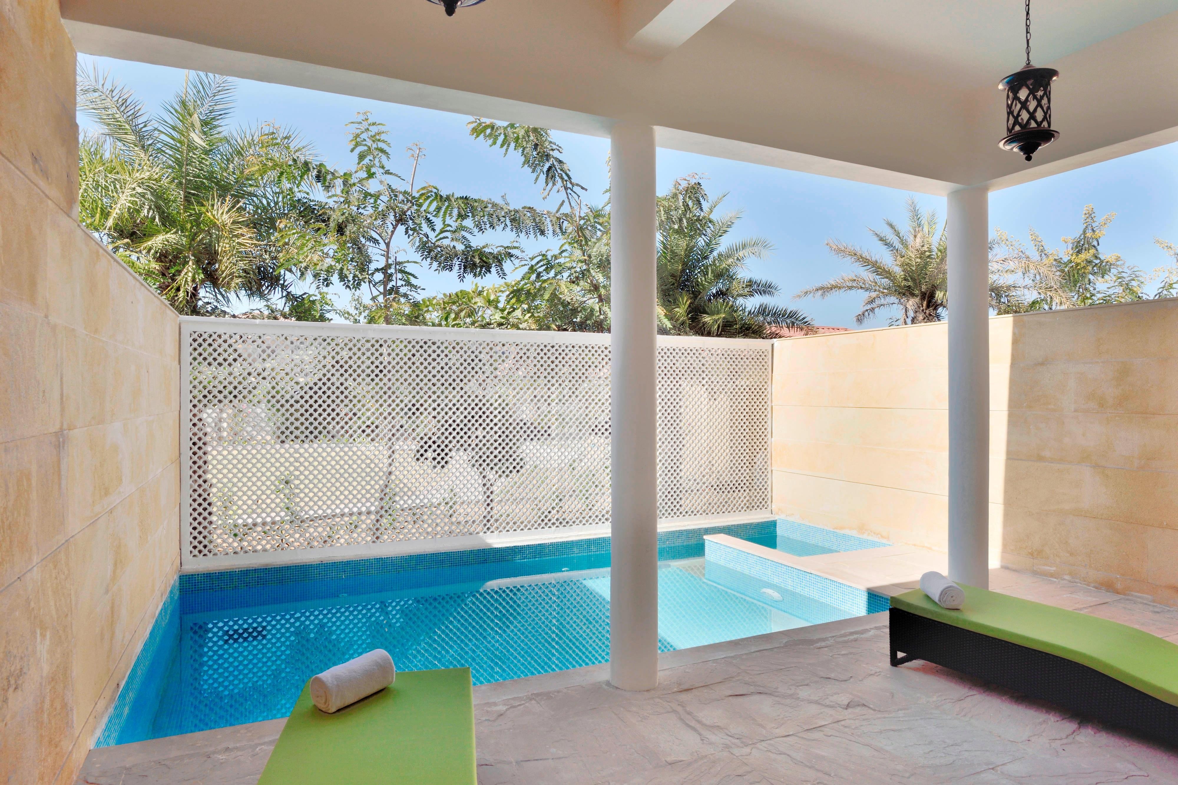 皇家别墅，可使用泳池，小型泳池