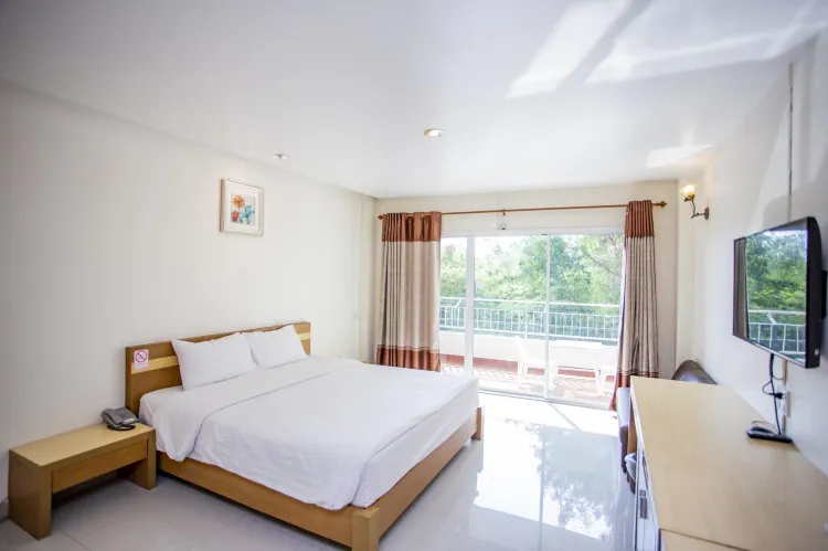 ห้องสวีทแบบหนึ่งห้องนอนเตียงคิงไซส์