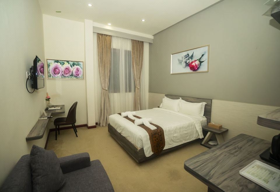 高級雙人房, 1 張大床