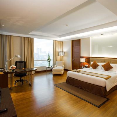 ห้องดีลักซ์ รหัสโปรโมชั่น โรงแรมเดอะ แกรนด์ โฟว์วิงส์ คอนเวนชัน - SHA Extra Plus