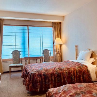 バスと山の眺めのツインルーム-喫煙 ダイヤモンド滋賀ホテル クーポン