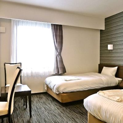 標準ツイン バス付き-喫煙 ホテルパラダイスイン佐々インター クーポン