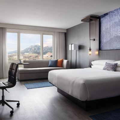 King Room with Campus or Flatirons View