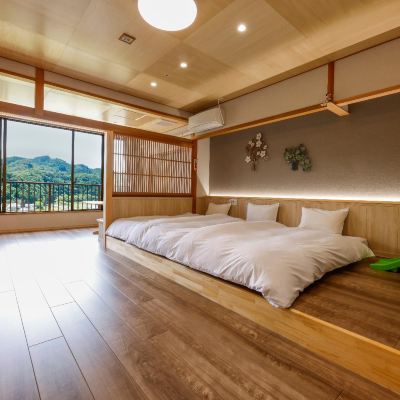 [Non-Smoking](New) Welcome Baby Western-Style Room 'Sora' [Standard] [Suite] [Triple Room] [Non-Smoking] [Mountain View] [River View] 夢乃井 クーポン