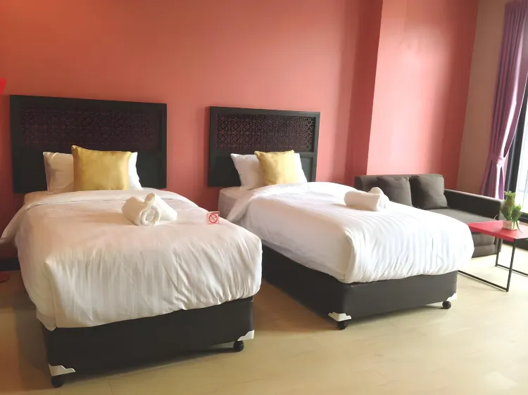 ห้องดีลักซ์ เตียงแฝด