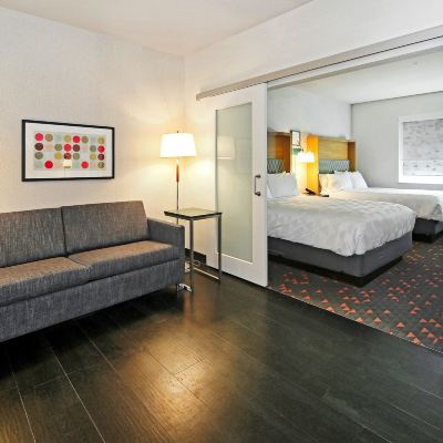 2張大床1卧套房 卡爾加里機場北度假套房酒店優惠