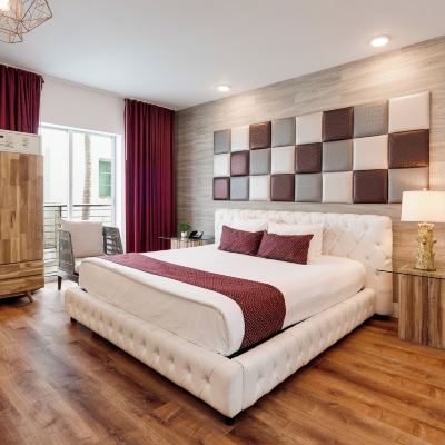 Junior Suite King Juliette Balcony The Catalina Hotel & Beach Club Promo Code