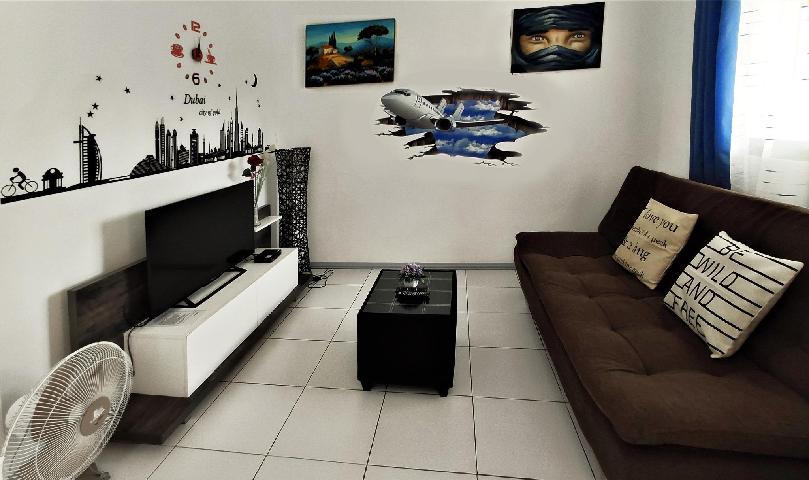 一卧室公寓，设有梳化床