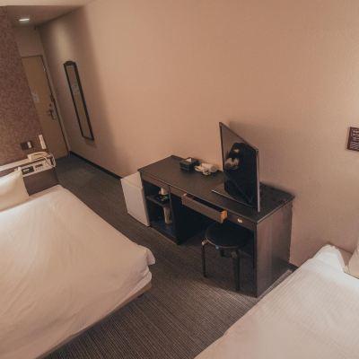 ◇全部客房禁菸◇經濟雙床【小型雙人床+單人床】【經濟】【標準】【雙床房】【無煙】 AreaOne飯店-宮崎City優惠