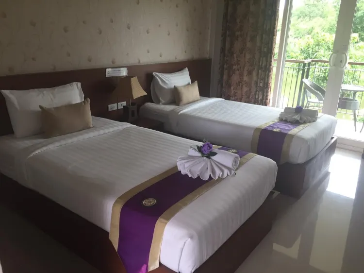 ห้องเตียงแฝดพร้อมวิว
