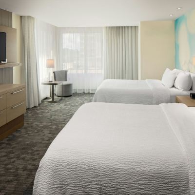 2 Queen Beds, Mobility Accessible with Roll-in Shower Courtyard by Marriott Detroit Farmington Promo Code