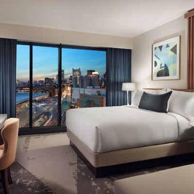Premier Room, 1 King Bed, Accessible, Tower (Patron, Roll-in Shower) Omni Boston Hotel at The Seaport Promo Code