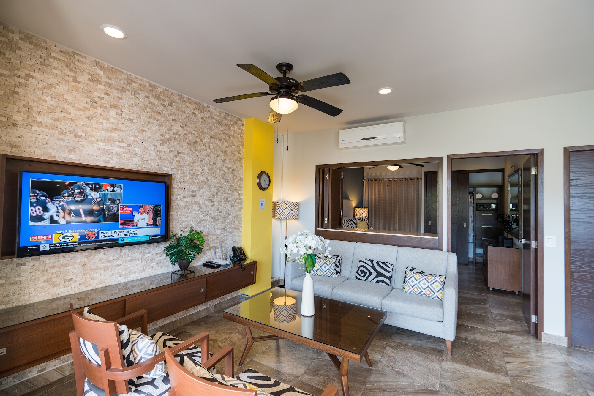 奢华顶层房， 1 间卧室， 山景