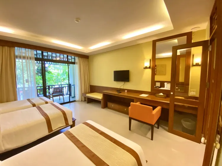 ห้องดีลักซ์ สำหรับสามท่าน