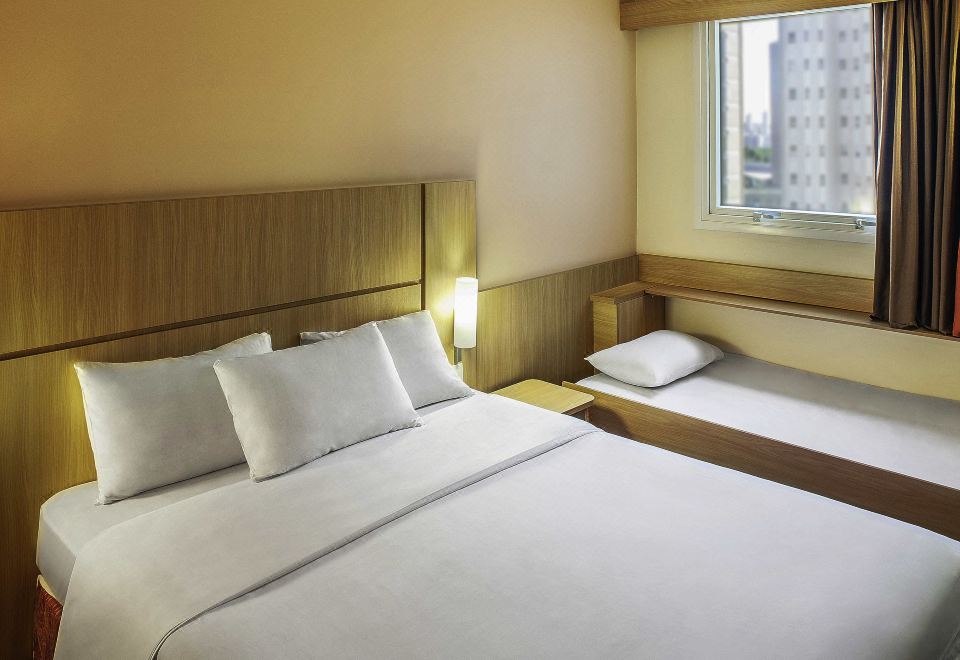 双人间 - 带加床