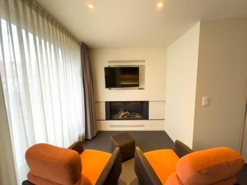 带露台的双人房