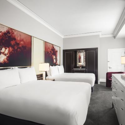 Mobility Accessible Two Queen Room with Roll in Shower Waldorf Astoria Chicago Promo Code