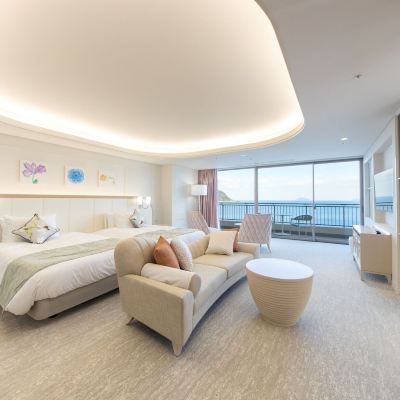 ラグジュアリーツインルーム(東ウイング) 唐津シーサイドホテル クーポン