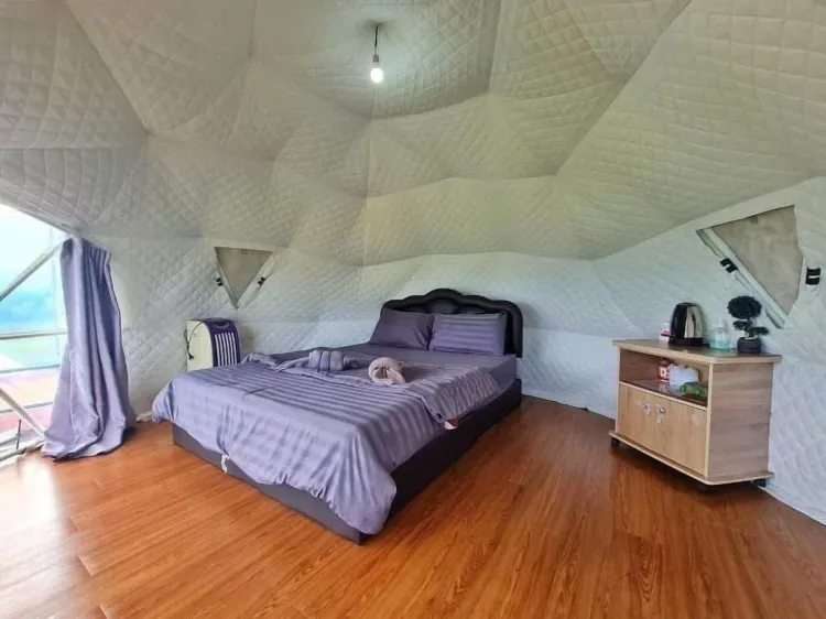 ห้องมาตรฐานพร้อมระเบียงและวิวภูเขา