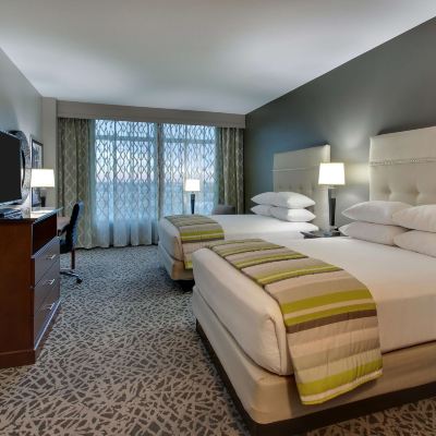2 Queen Beds Room Drury Plaza Hotel Dallas Richardson Promo Code
