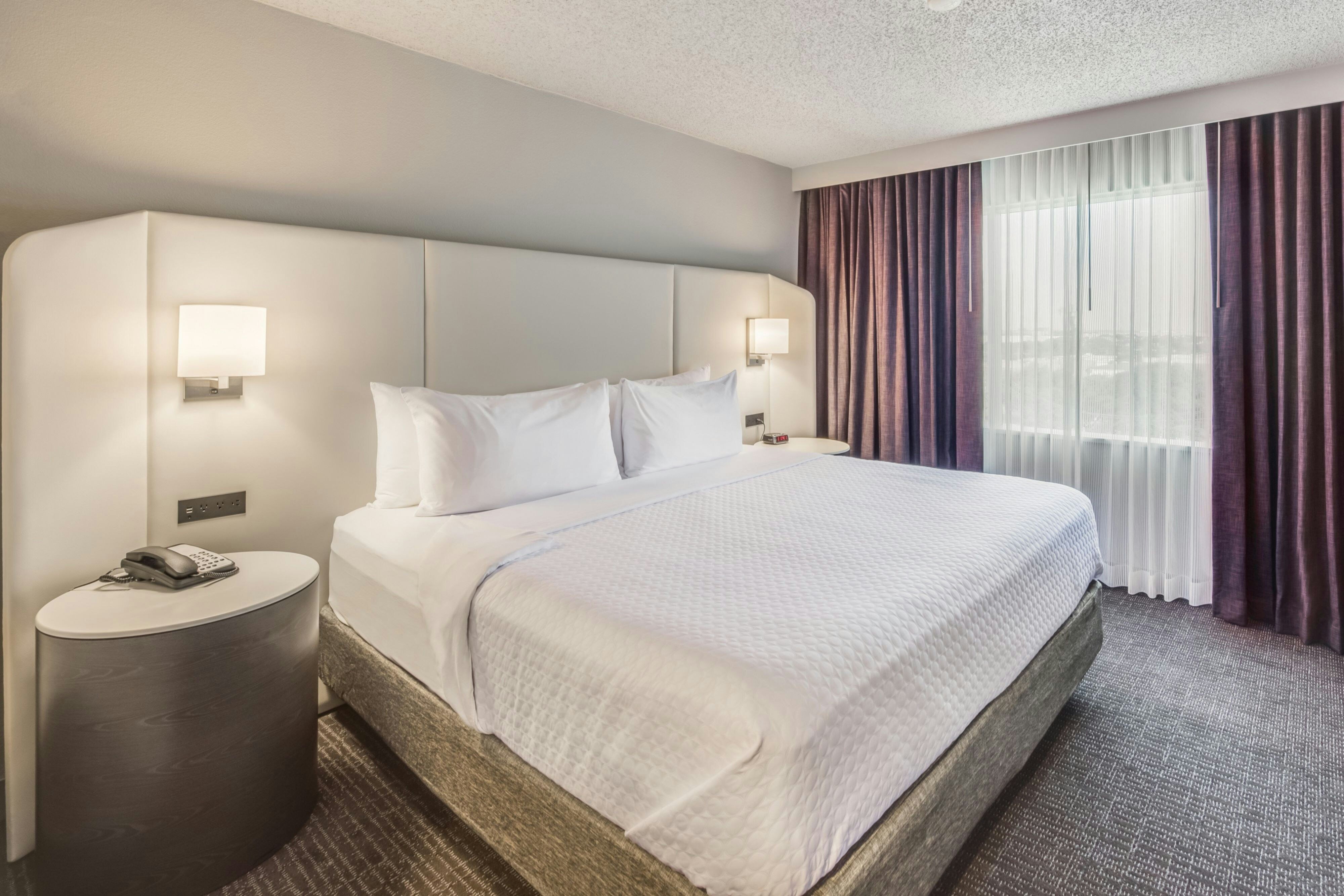 甄选1特大床套房，1卧室套房，1特大床，梳化床