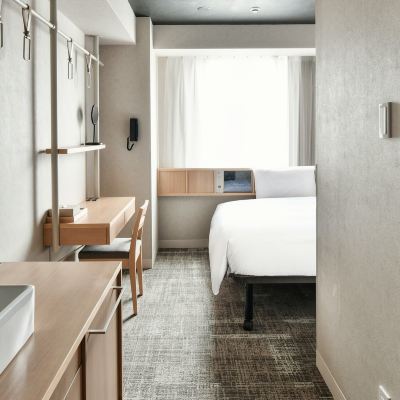 雙人床房 REF松山市站飯店-VESSEL飯店優惠