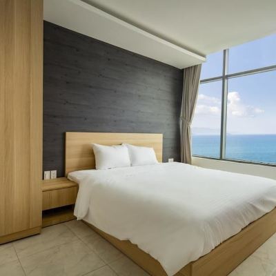 Superior Apartment, 2 Queen Beds, Sea View