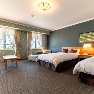 デラックスツインルーム(追加寝具)(禁煙) 桜ヶ池クアガーデン クーポン