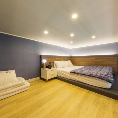 듀플렉스 측면 오션 뷰 룸 302 부산 기장브라운도트펜션 쿠폰