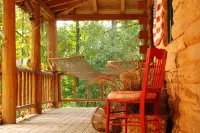 Private Log Cabin with Hot Tub and Mountain Views on 14 Acres, Pet Friendly!