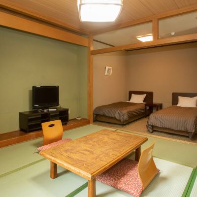 Special Condition (Stairs Access, No Bath) [8 Tatami] [Japanese-Western Room] [Non-Smoking] 伊東園ホテル尾瀬老神　山楽荘 クーポン
