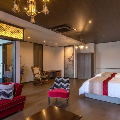 6階スイートクワッドルーム湖の眺め[クワッドルーム][禁煙][湖の眺め] 上諏訪温泉 しんゆ クーポン