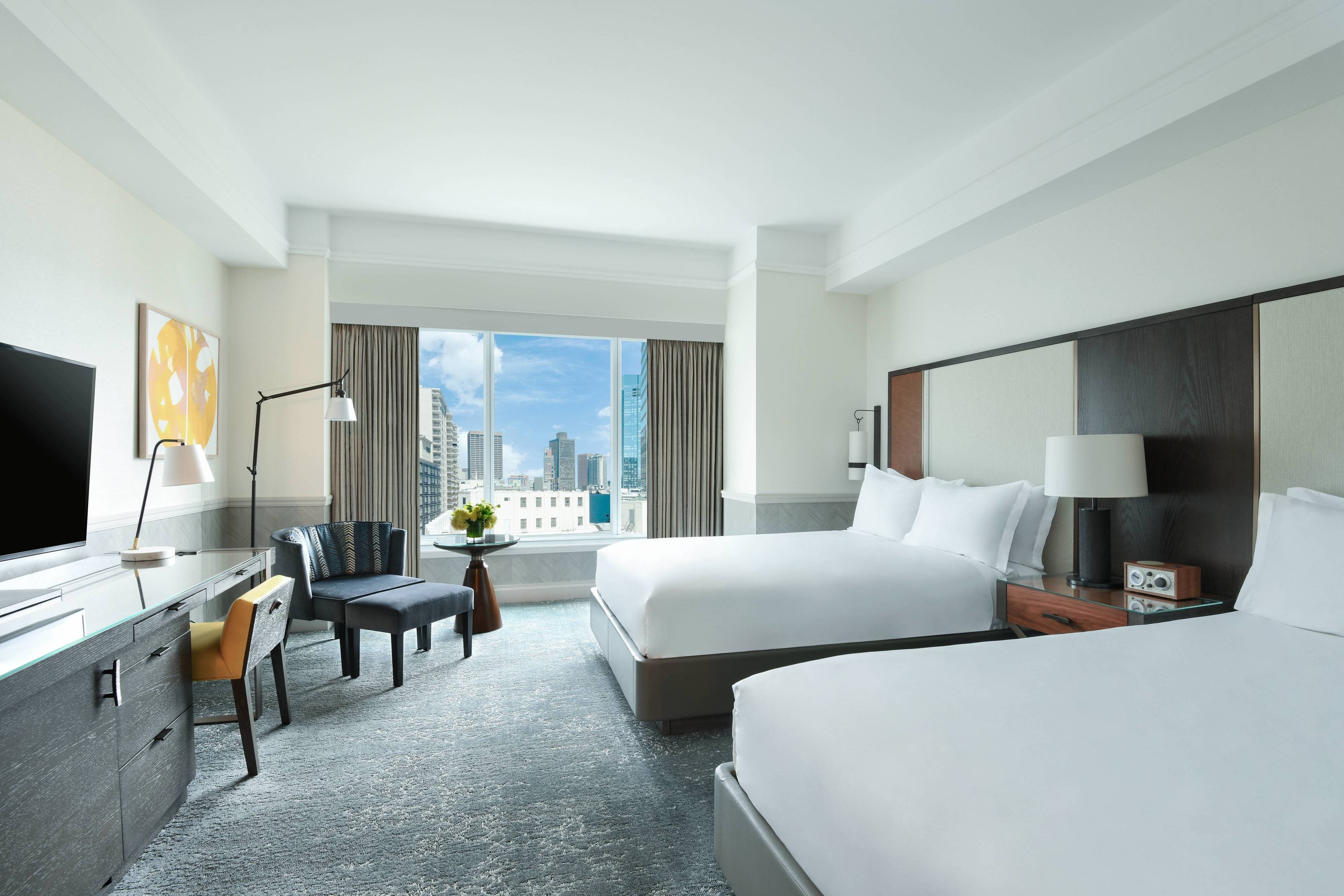 俱乐部两张双人床房