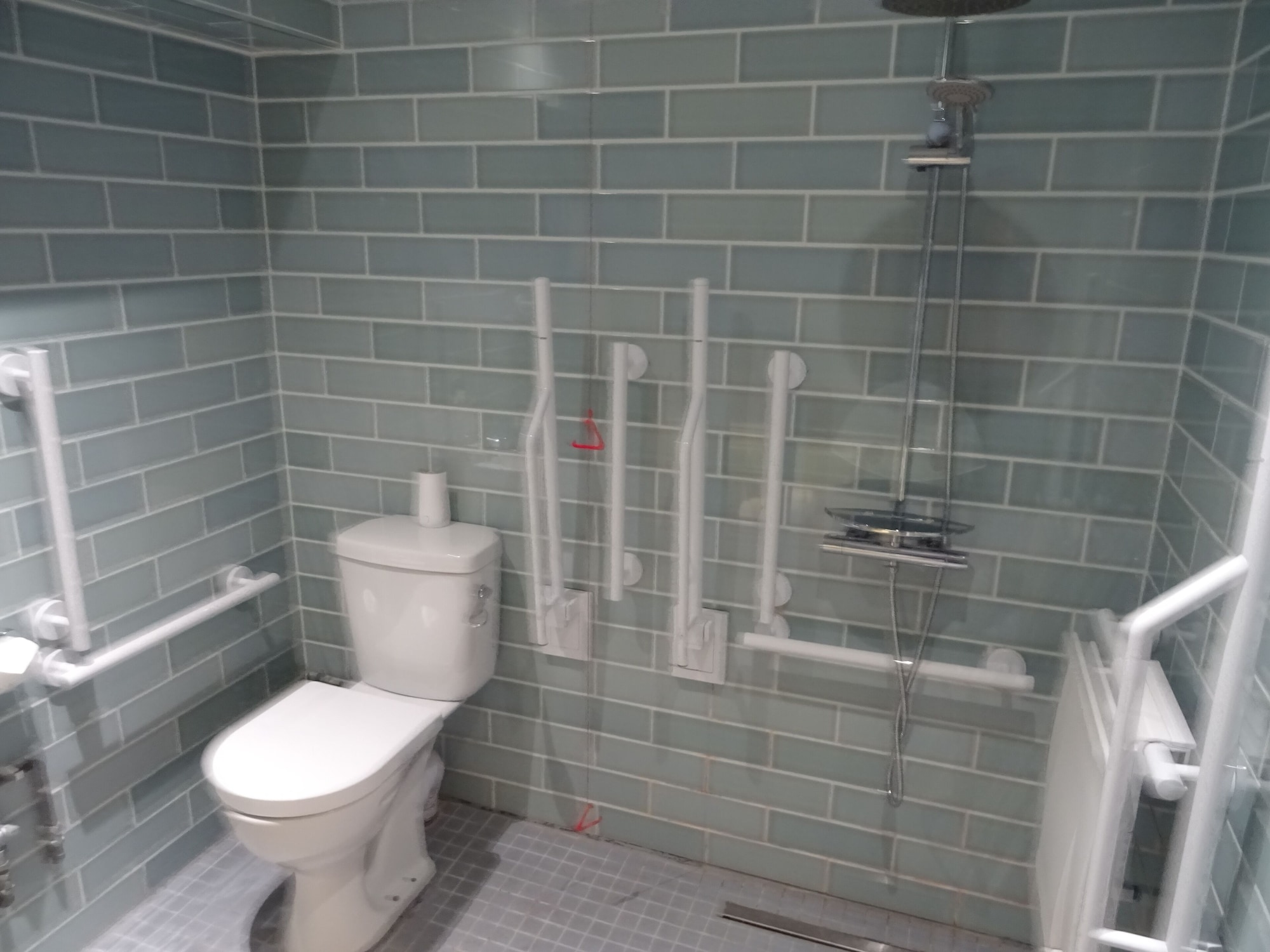 带湿房的舒适双人房