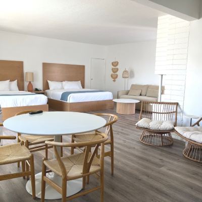 Room, Multiple Beds, Fireplace, Partial Ocean View (Partial Ocean View 2 Kings, Fireplace) Capri Laguna on The Beach - A Boutique Hotel Promo Code
