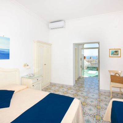Superior Triple Room with Patio and Sea View Casa Guadagno Promo Code