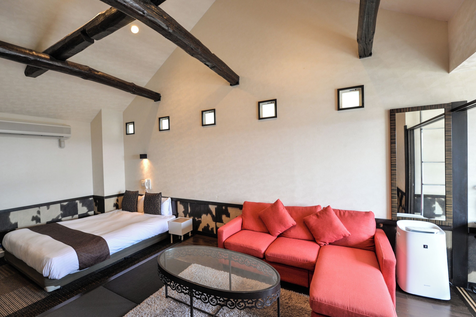 【三楼角落大床房】带温泉露天浴池的客房※可携带宠物