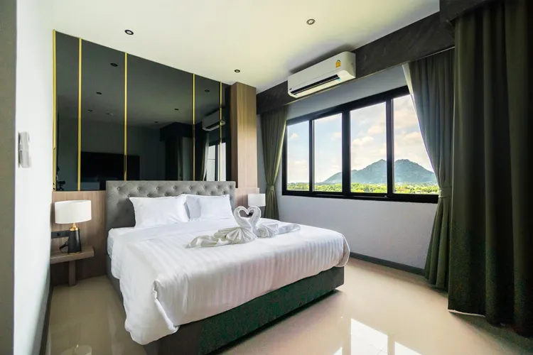 ห้องสวีทเตียงคิงไซส์แบบหนึ่งห้องนอน-ปลอดบุหรี่