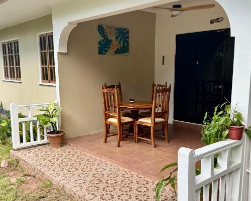 带园景的家庭房