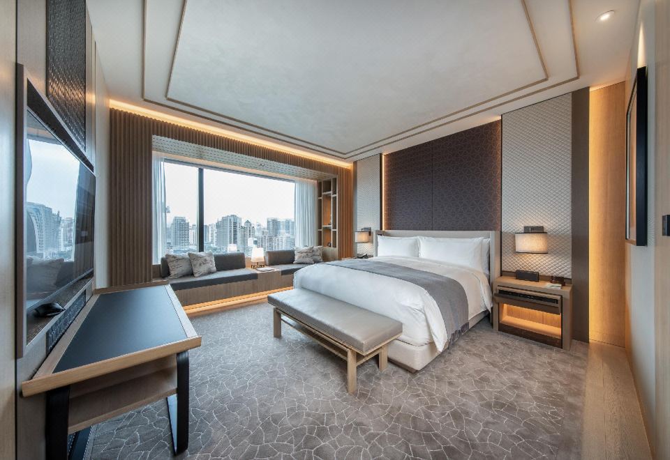 行政套房I270度全景落地窗I独立起居空间