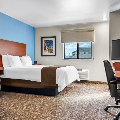 Room, 1 Queen Bed (Hearing Impaired with Recliner) My Place Hotel-Missoula, MT Promo Code