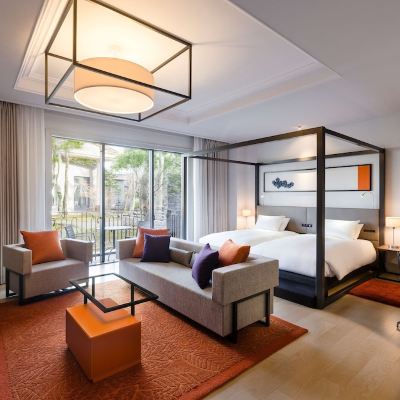 バルコニー付　コートヤードデラックスツインルーム 旧軽井沢KIKYOキュリオ・コレクションbyヒルトン クーポン