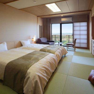 オーシャンビュートリプルルーム たてやま温泉 千里の風 クーポン