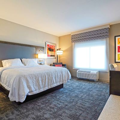 King Room With Accessible Roll In Shower-Non-Smoking Hampton Inn & Suites Lubbock University Promo Code
