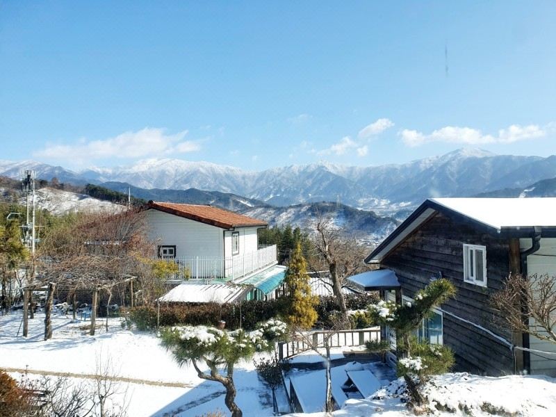 산마루펜션 수영장