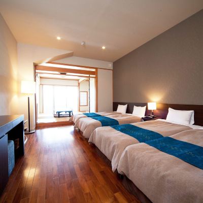 ゲストルーム(ご利用人数4名)(畳スペース付)(窓付)(禁煙) ホテル浜比嘉島リゾート クーポン