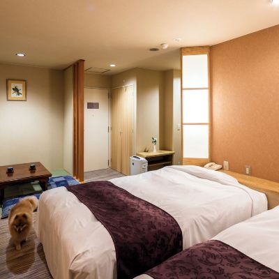 ツインルーム(バスルーム) 軽井沢　ホテルそよかぜ クーポン