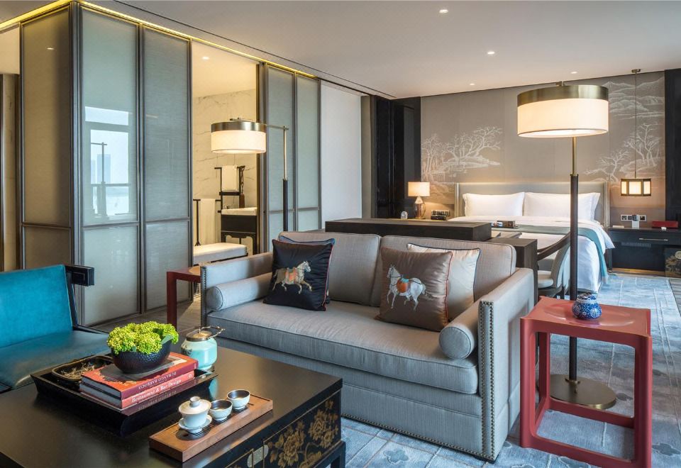 开放式大床套房